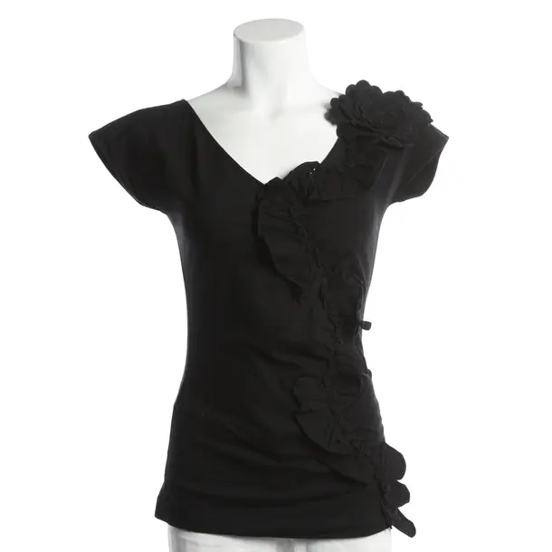 Camicia, in Nero, Cotone, Amore Moschino
