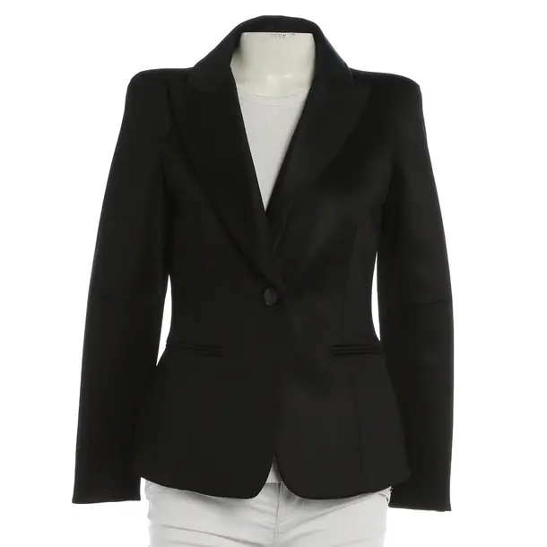 Blazer, in Black, Viscose, Giorgio Armani