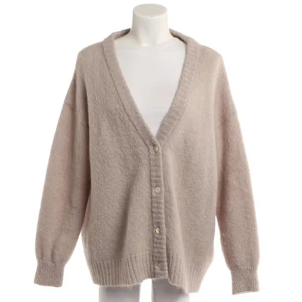 Cardigan, in Light Brown, Wool, American Vintage