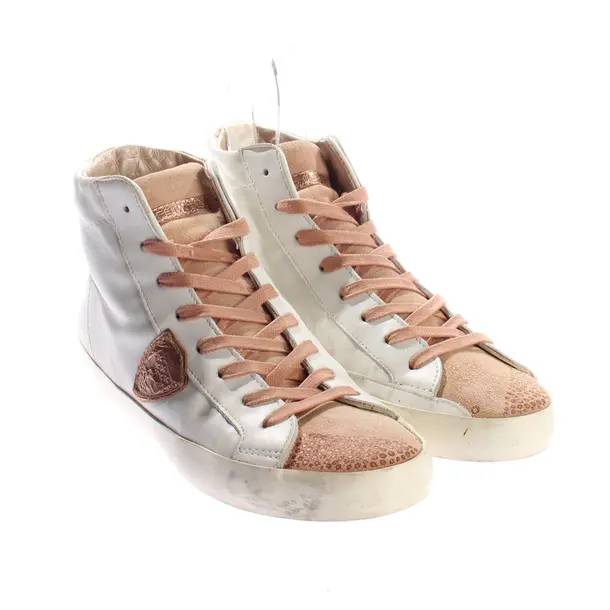 High-Top Sneaker, in Weiß, Philippe Model