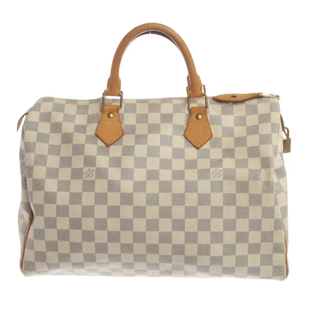 Handbag, in Beige, Canvas, Louis Vuitton