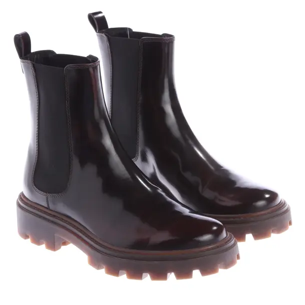 Stiefeletten, in Dunkelbraun, Tod´s
