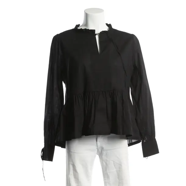 Bluse, in Schwarz, Baumwolle, Robert Friedman