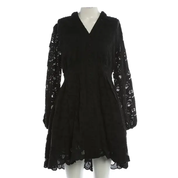 Dress, in Black, Cotton, Mrs & Hugs