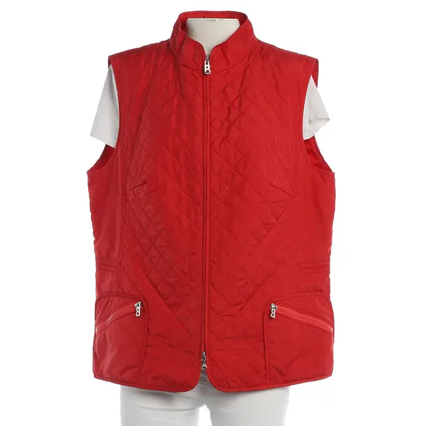Vest, in Red, Polyester, Bogner