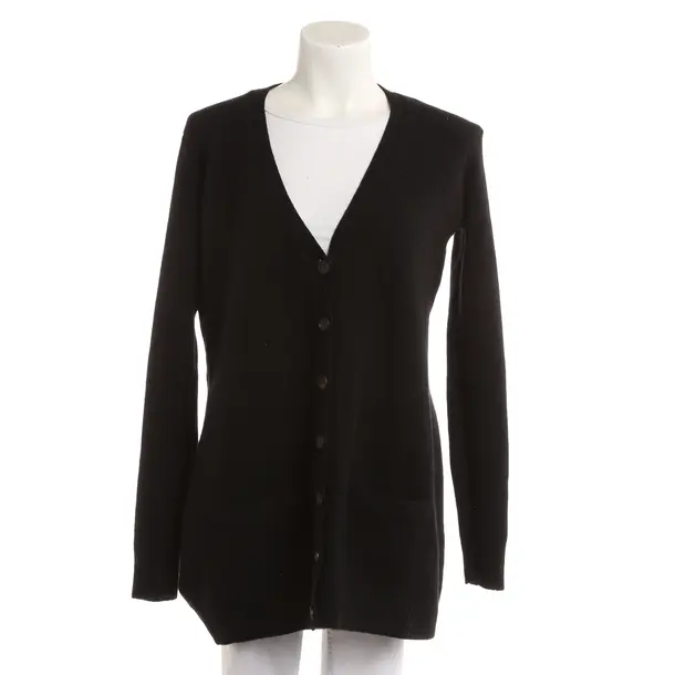 Cardigan, in Black, Wool, Polo Ralph Lauren