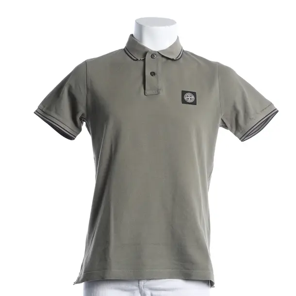 Poloshirt, in Grün, Baumwolle, Stone Island