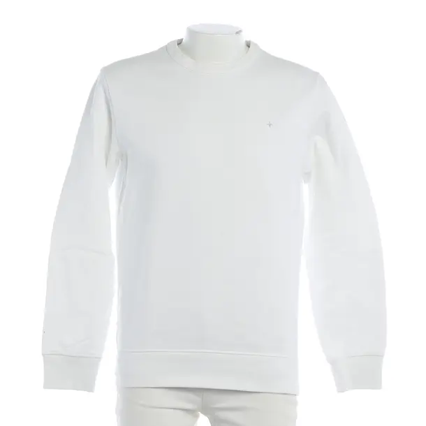 Sweatshirt, in Weiß, Baumwolle, Stone Island