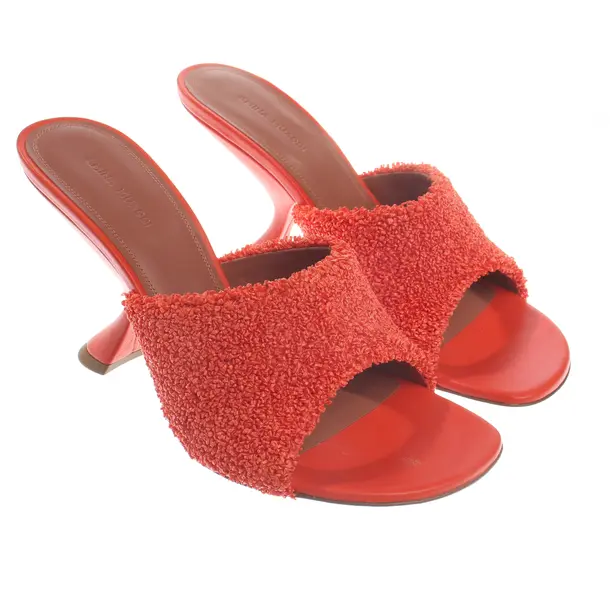 Sandaletten, in Rot, Amina Muaddi