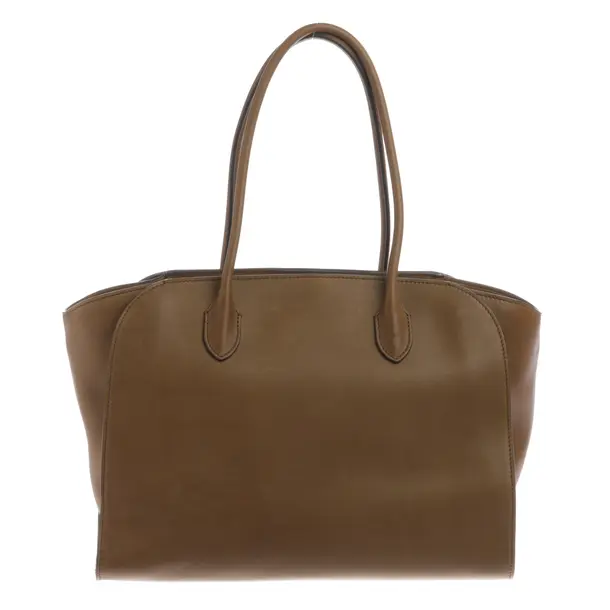 Schultertasche, in Braun, Leder, The Row