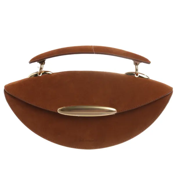 Borsa a cinture a tracolla, in Marrone, Pelle, Falegname