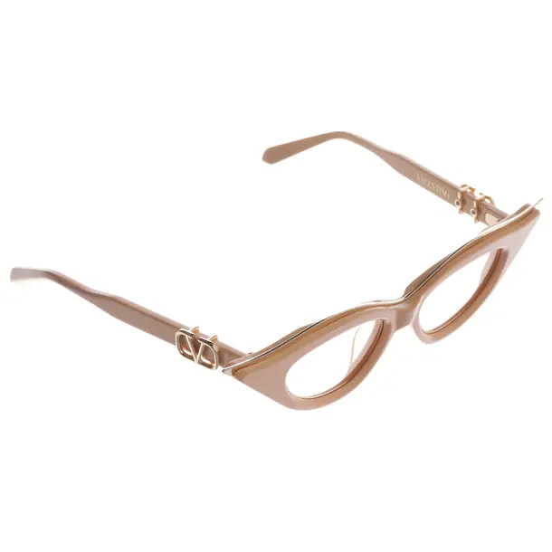 Sunglasses, in Light Brown, Synthetic / Metal, Valentino