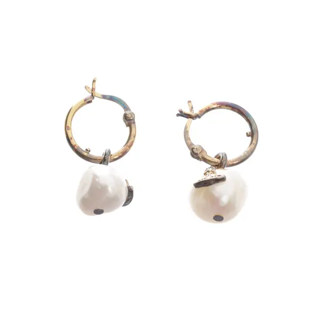 Orecchini, in Oro, Metallo (metallico, metallizzato), Vivienne Westwood
