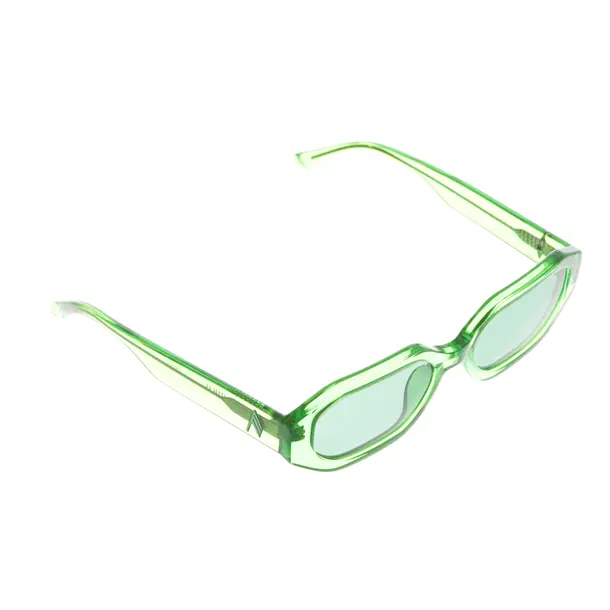Sunglasses, in Green, Synthetic, The Attico
