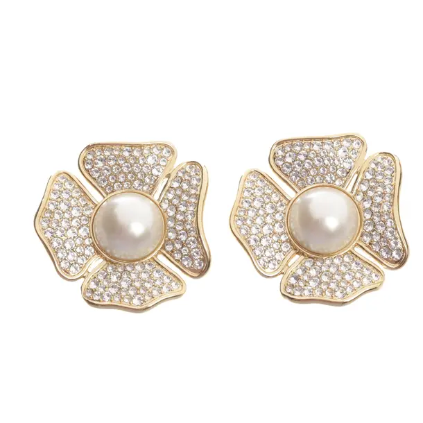 Orecchini, in Oro, Metallo (metallico, metallizzato), Valentino