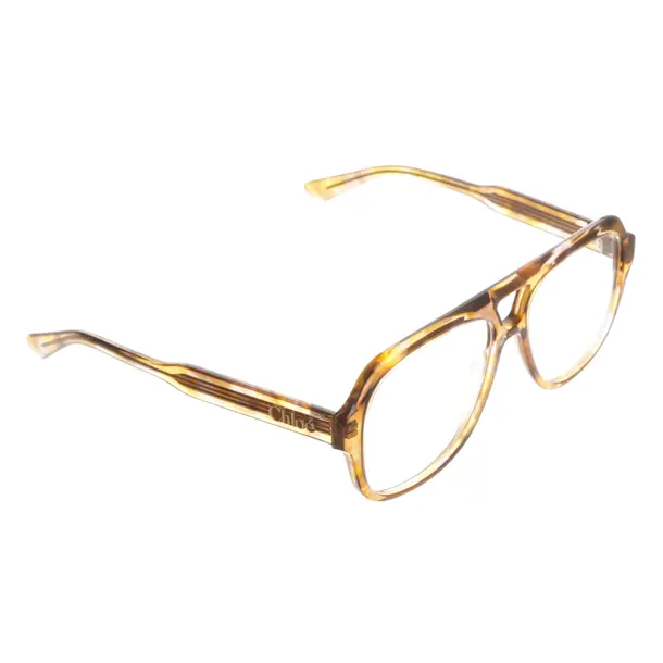 Montatura per occhiali, in Marrone chiaro, Altre fibre, Chloé