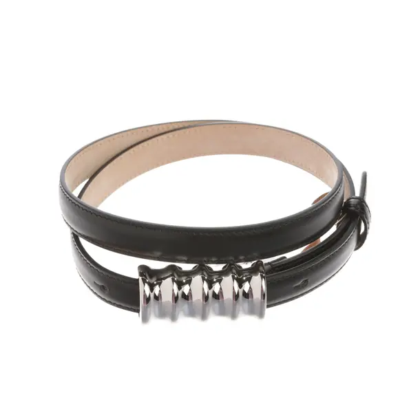 Belt, in Black, Leather, Khaite