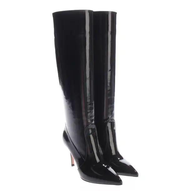 Stiefel, in Schwarz, Gianvito Rossi