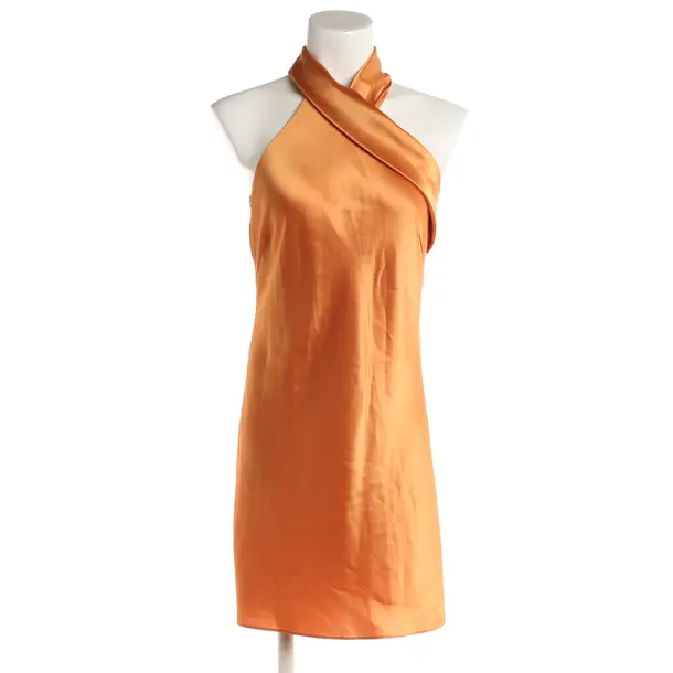 Cocktail Dress, in Orange, Triacetate, Galvan London