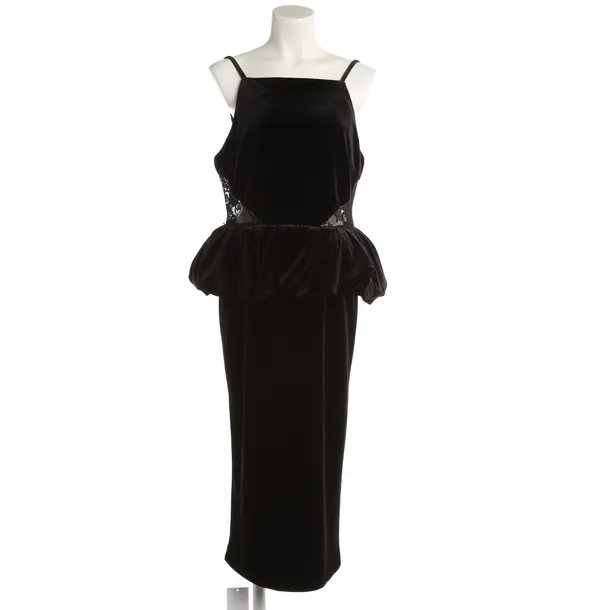 Cocktailkleid, in Schwarz, Polyester, self-portrait
