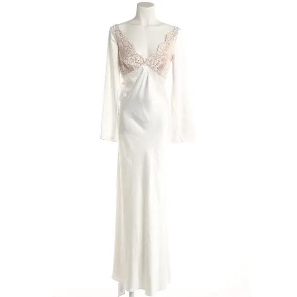 Wedding Dress, in White, Polyester, self-portrait
