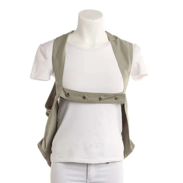Weste, in Hellgrün, Polyester, Rick Owens
