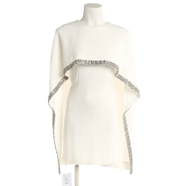 Cocktail Dress, in White, Acetate, Roland Mouret