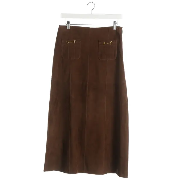Rock, in Braun, Leder, Rixo