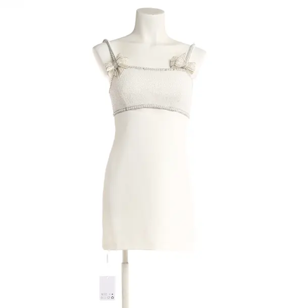 Cocktail Dress, in Beige, Polyester, self-portrait