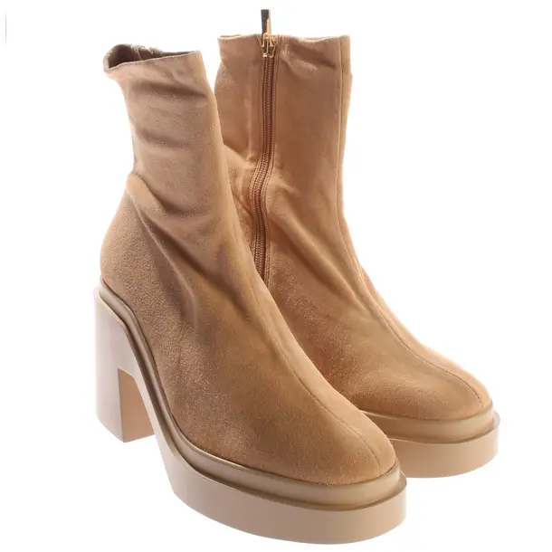 Stiefeletten, in Hellbraun, Clergerie