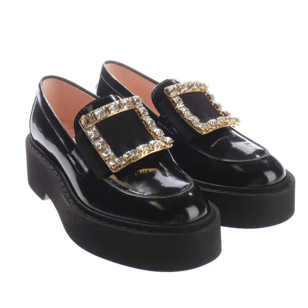 Loafers, in Black, Roger Vivier
