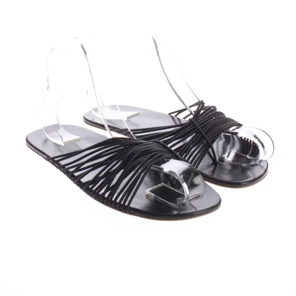 Sandals, in Black, The Row