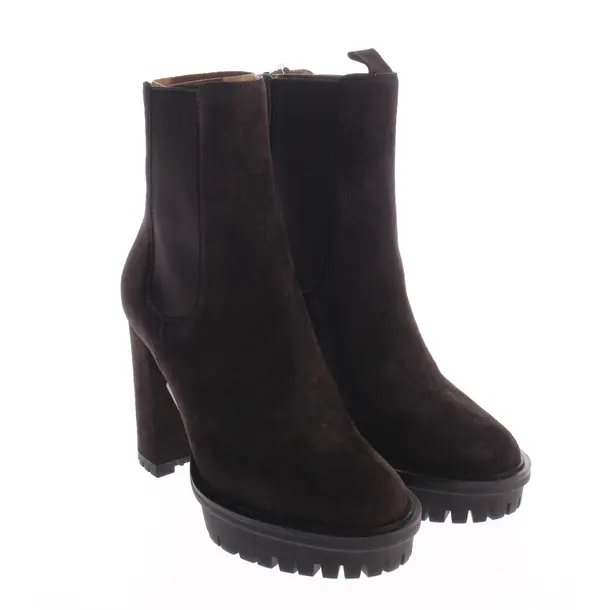 Stiefeletten, in Dunkelbraun, Gianvito Rossi