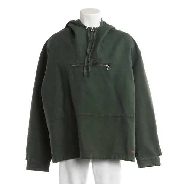 Hoodie, in Green, Cotton, JW Anderson