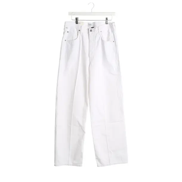 Jeans straight fit, in Bianco, Cotone, Cittadini dell'umanità