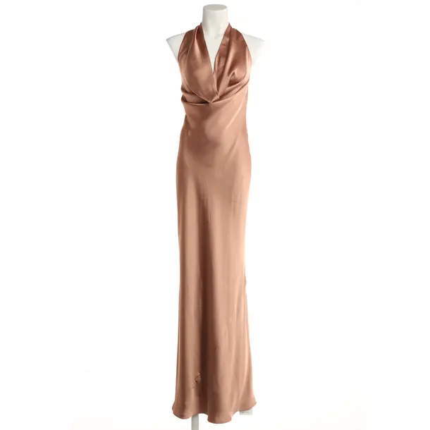 Cocktailkleid, in Hellbraun, Polyester, Norma Kamali