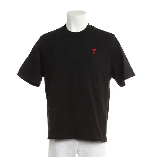 T-Shirt, in Black, Cotton, Ami Paris