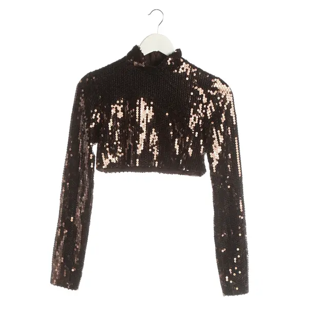 Bluse, in Braun, Polyester, Taller Marmo