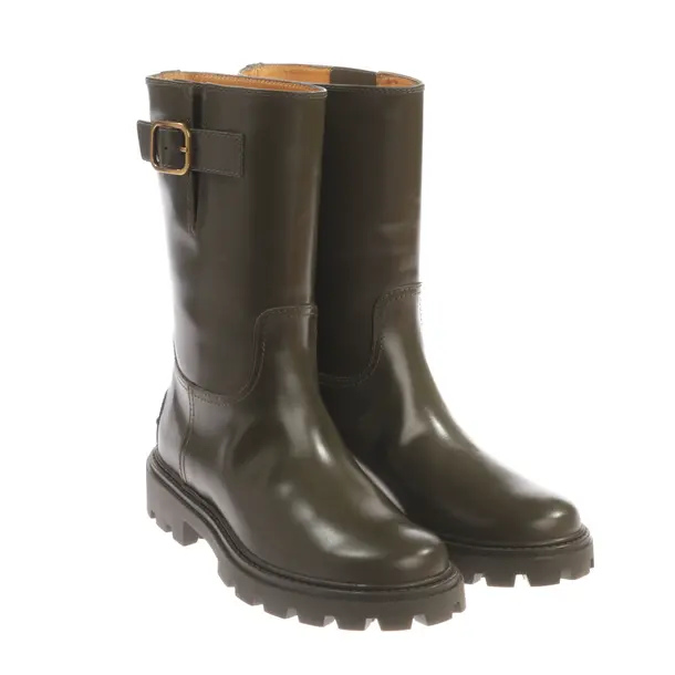 Stiefeletten, in Grün, Tod´s