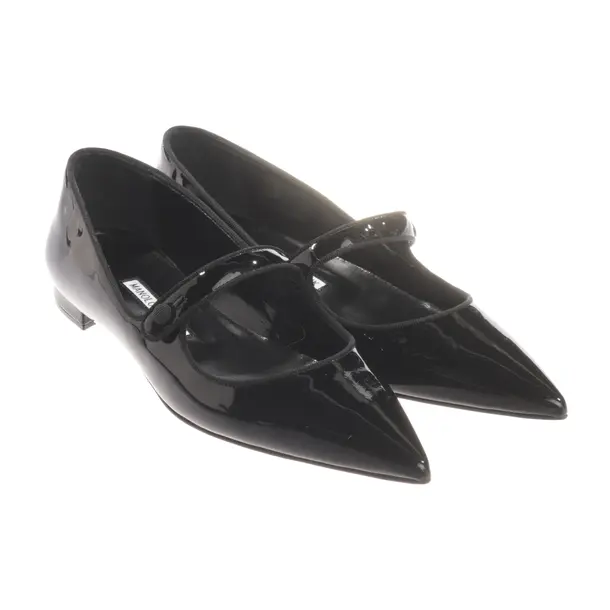 Ballet Flats, in Black, Manolo Blahnik