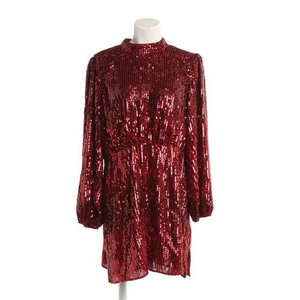 Cocktailkleid, in Bordeaux, Viskose, Rixo