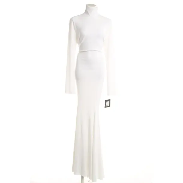 Cocktail Dress, in White, Polyester, Norma Kamali