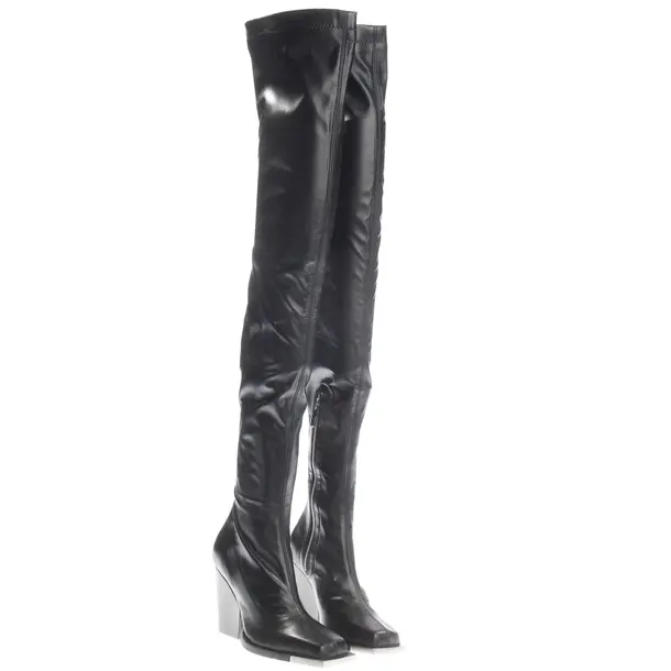 Overkneestiefel, in Schwarz, Peter Do