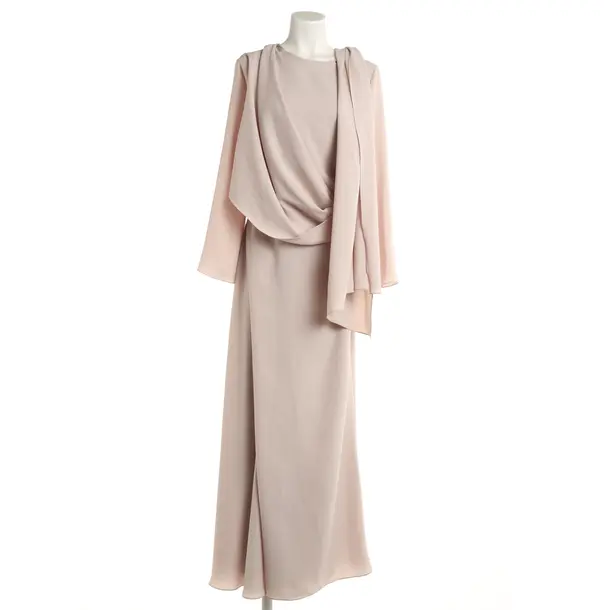 Cocktailkleid, in Beige, Seide, Marmar Halim