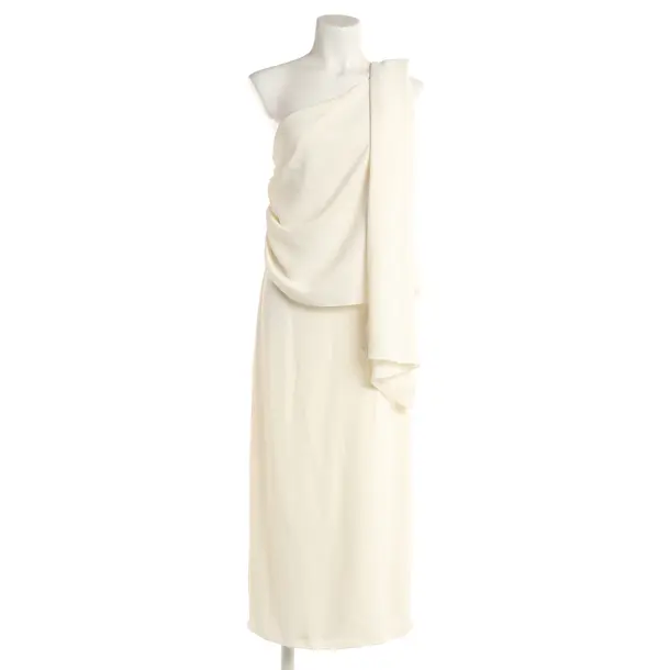 Cocktail Dress, in Beige, Polyester, Marmar Halim