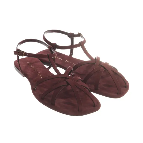 Strappy Sandals, in Bordeaux, Herbert Levine