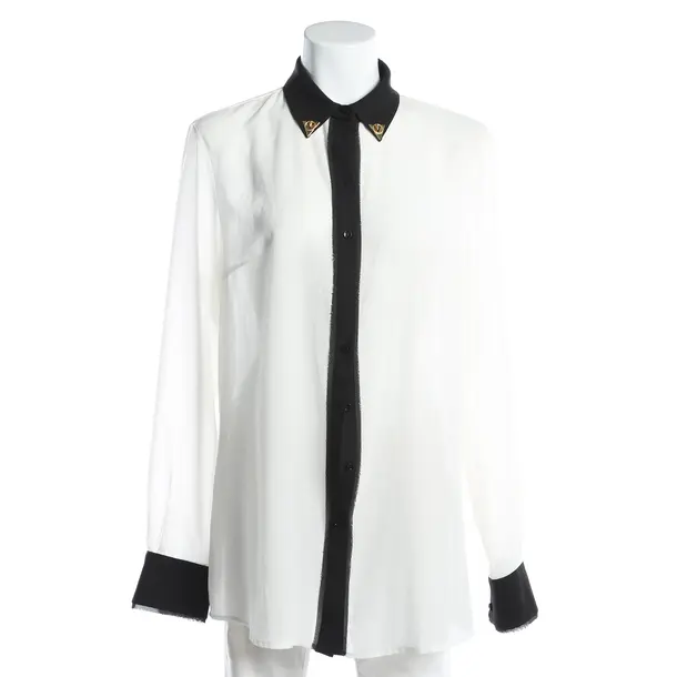 Bluse, in Weiß, Polyester, cavalli CLASS