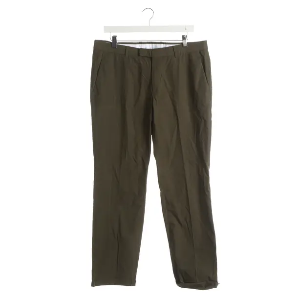 Pants, in Dark Green, Cotton, Zegna