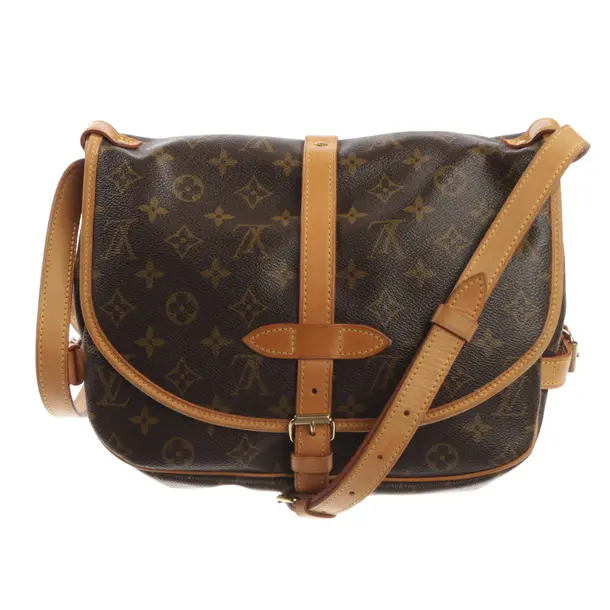 Borsa a cinture a tracolla, in Marrone, Tela, Louis Vuitton