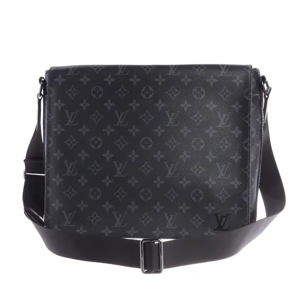 Messenger Bag, in Dark Gray, Canvas, Louis Vuitton